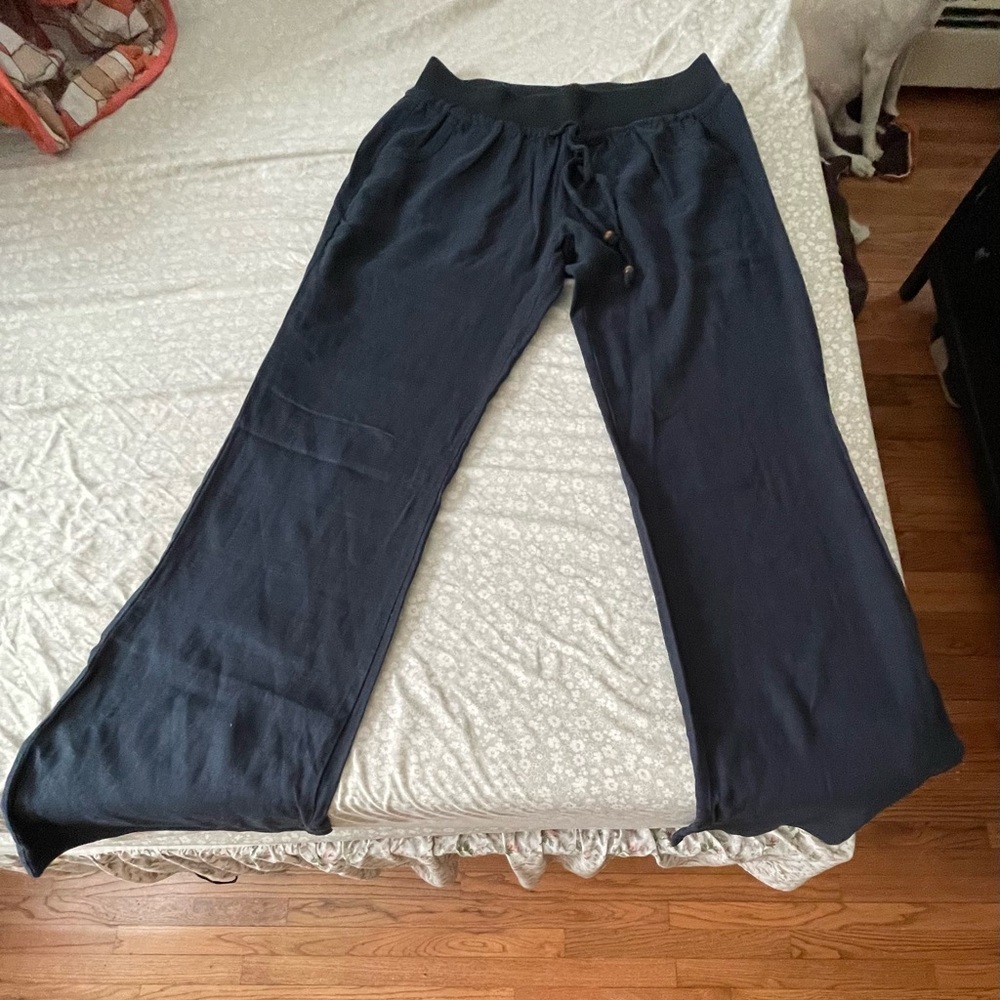 Linen flare pants